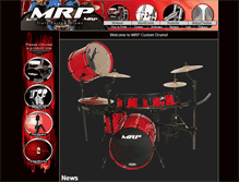 Tablet Screenshot of mrpdrums.com